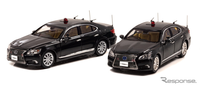 RAI'S 1/43 レクサス LS460/LS600h 2017 警察本部警備部要人警護車両