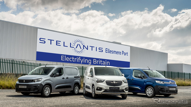 ステランティスがEV専用工場化する英国エルスメアポート工場。プジョー、ヴォクスホール(オペル)、シトロエンの各ブランドのEVを生産