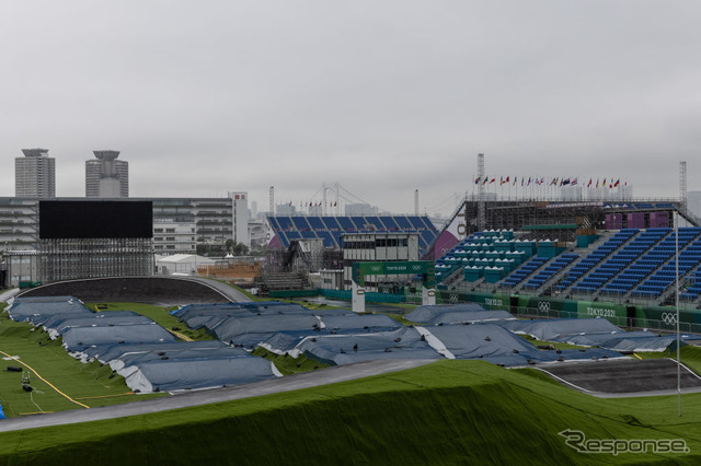 東京、有明アーバンスポーツパーク（7月9日）