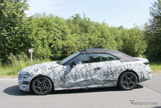 メルセデスベンツ CLEクラス と思われるプロトタイプ車両(スクープ写真)