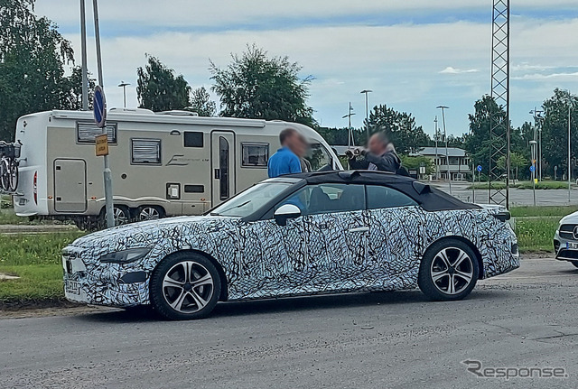メルセデスベンツ CLEクラス と思われるプロトタイプ車両(スクープ写真)
