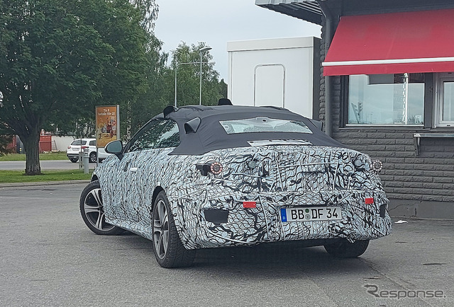 メルセデスベンツ CLEクラス と思われるプロトタイプ車両(スクープ写真)