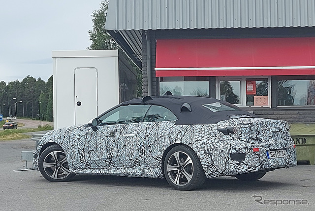 メルセデスベンツ CLEクラス と思われるプロトタイプ車両(スクープ写真)
