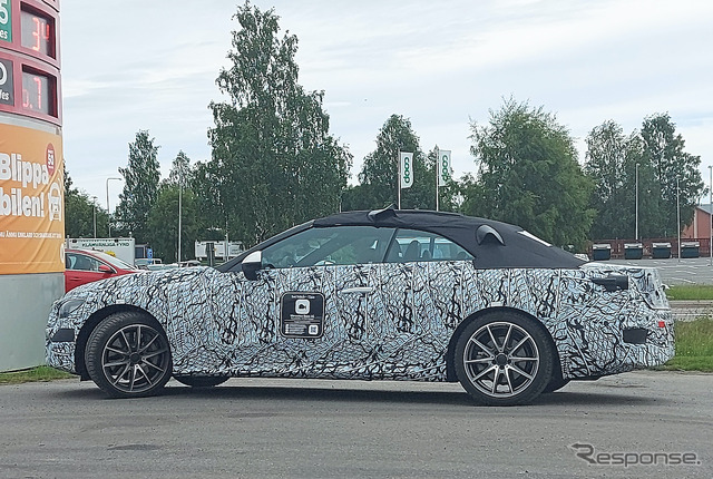 メルセデスベンツ CLEクラス と思われるプロトタイプ車両(スクープ写真)