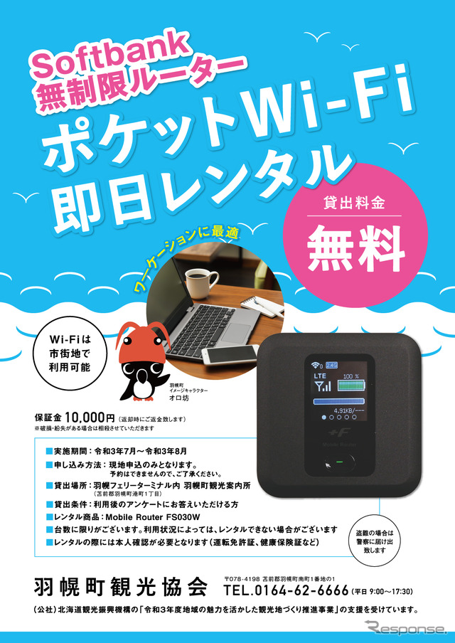 レンタルWifiポスター