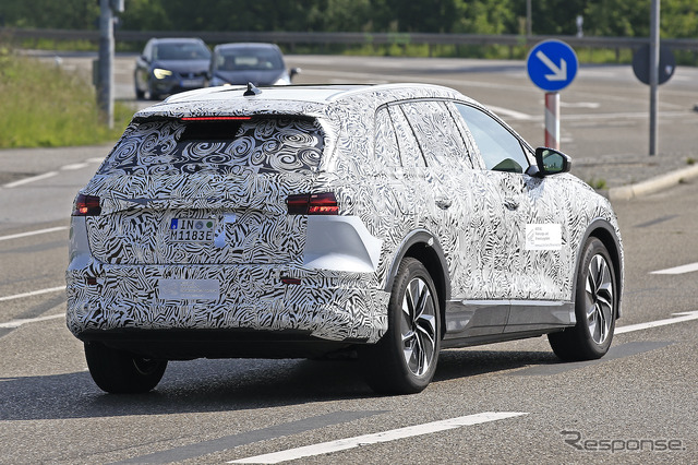 アウディの中国向け電動SUV(スクープ写真)