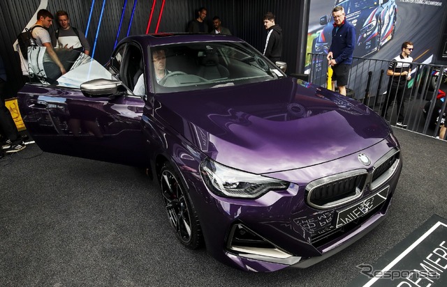 BMW 2シリーズ・クーペ 新型の「M240i xDrive」(グッドウッド2021)