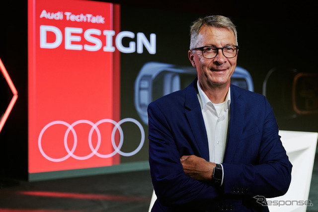 インテリアデザインのチーフ、ノルベルト・ウェーバー氏