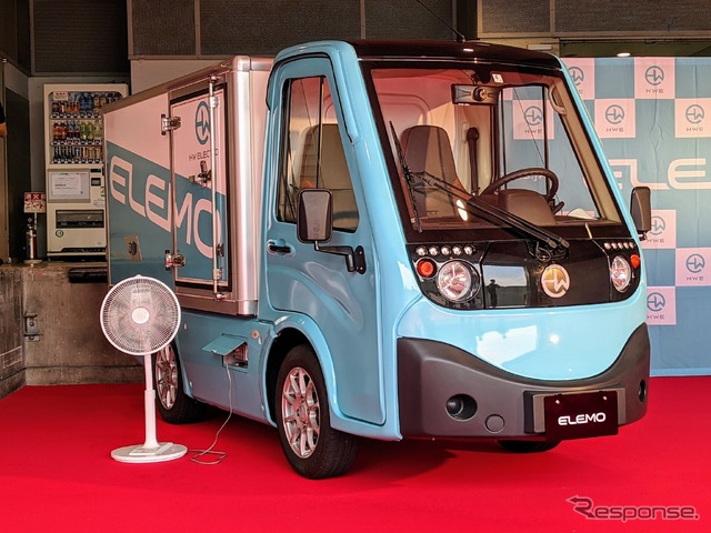 エレモの100V給電を利用したデモンストレーション