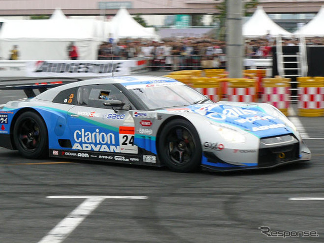 【MSジャパン08】最新車両から往年の名車までデモラン