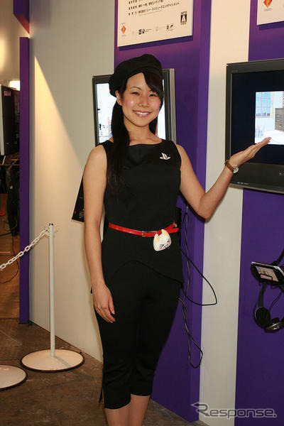 【東京ゲームショウ08】コンパニオン写真蔵…ソニー・コンピュータエンタテインメント