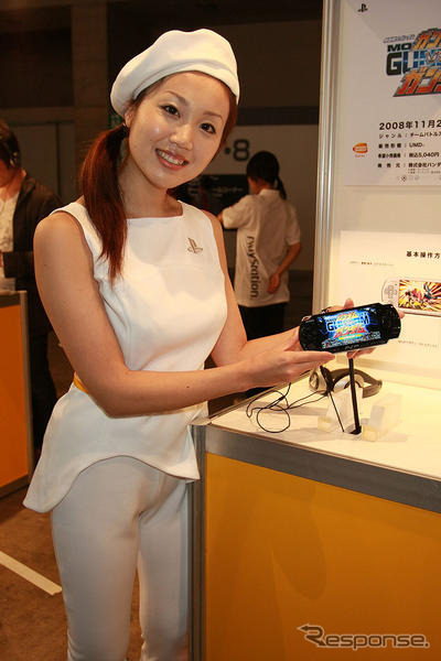 【東京ゲームショウ08】コンパニオン写真蔵…ソニー・コンピュータエンタテインメント