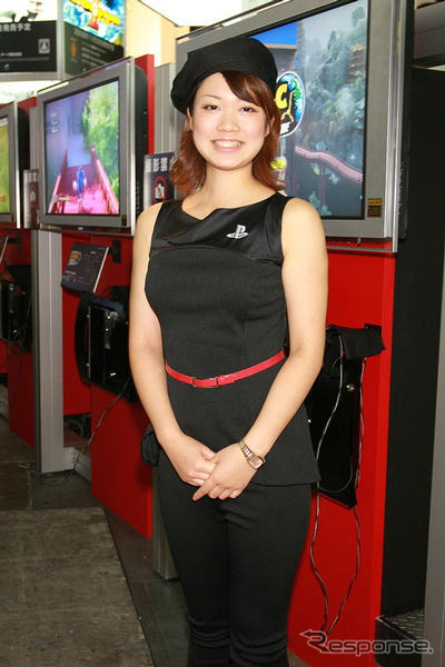 【東京ゲームショウ08】コンパニオン写真蔵…ソニー・コンピュータエンタテインメント
