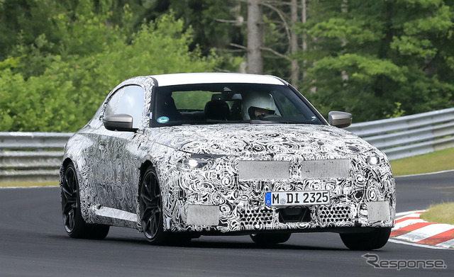 BMW M2クーペ 新型プロトタイプ(スクープ写真)