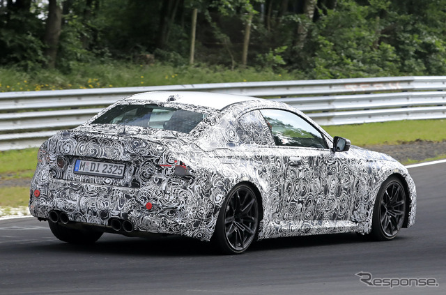 BMW M2クーペ 新型プロトタイプ(スクープ写真)