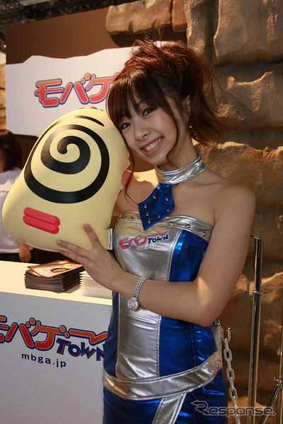 【東京ゲームショウ08】コンパニオン写真蔵…モバゲータウン