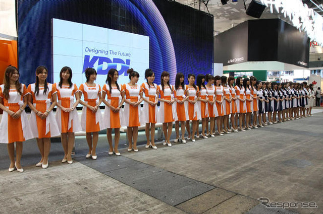 【CEATEC08】写真蔵…KDDI auが自負する優位性