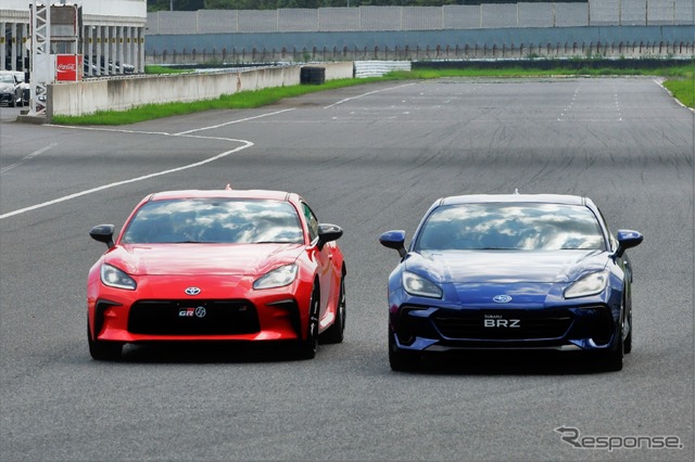 トヨタGR 86とスバルBRZ新型