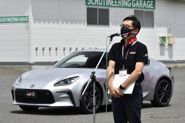 トヨタGAZOO Racing Company GRプロジェクト推進部 GRZ チーフエンジニアの末沢泰謙氏