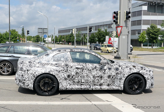 BMW M2 新型プロトタイプ スクープ写真
