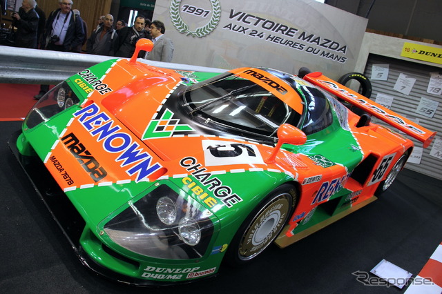 1991年マツダ787B。パリ・レトロモビル2011で