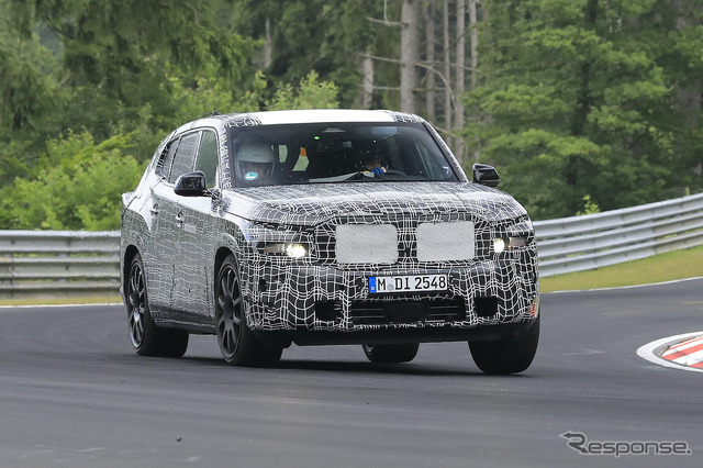 BMW X8 プロトタイプ(スクープ写真)