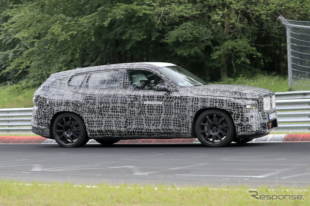 BMW X8 プロトタイプ(スクープ写真)