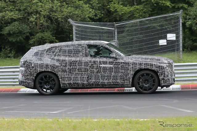 BMW X8 プロトタイプ(スクープ写真)