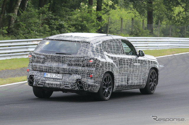 BMW X8 プロトタイプ(スクープ写真)