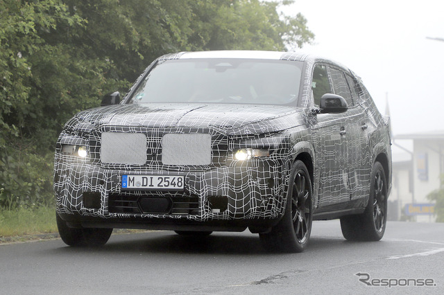 BMW X8 プロトタイプ(スクープ写真)