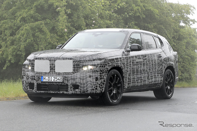 BMW X8 プロトタイプ(スクープ写真)