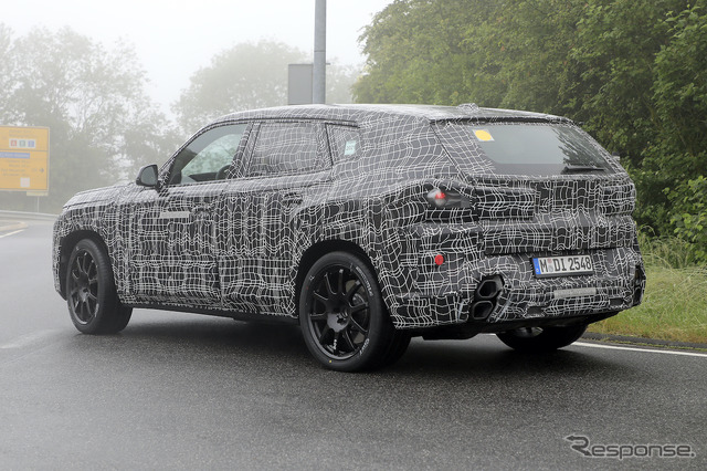 BMW X8 プロトタイプ(スクープ写真)