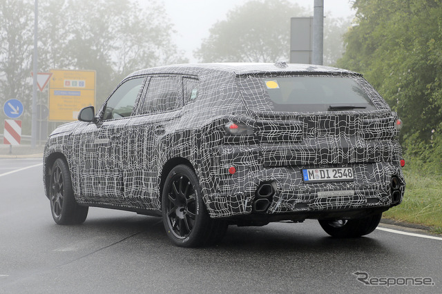 BMW X8 プロトタイプ(スクープ写真)