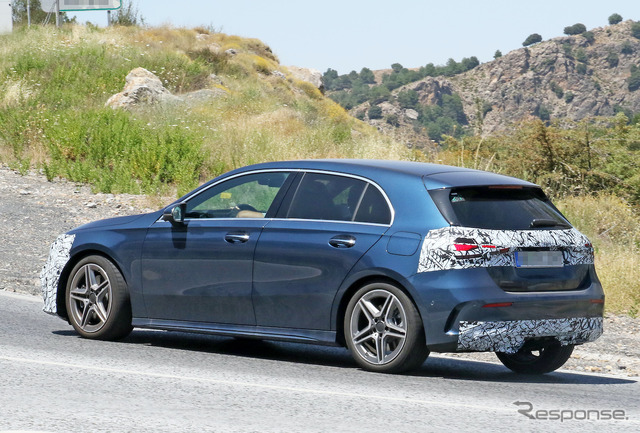 メルセデスベンツ Aクラス 改良新型 プロトタイプ スクープ写真