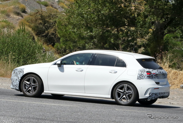 メルセデスベンツ Aクラス 改良新型 プロトタイプ スクープ写真