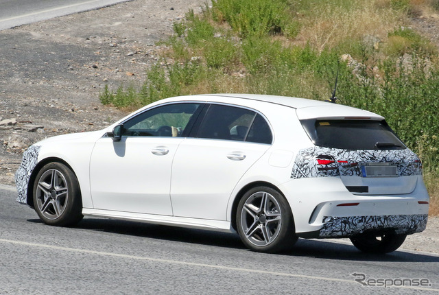 メルセデスベンツ Aクラス 改良新型 プロトタイプ スクープ写真