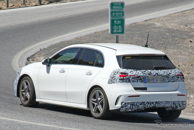 メルセデスベンツ Aクラス 改良新型 プロトタイプ スクープ写真