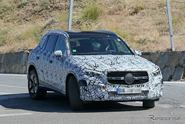 メルセデスベンツ GLC 次期型プロトタイプ(スクープ写真)