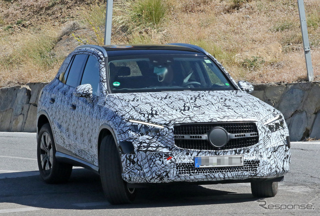 メルセデスベンツ GLC 次期型プロトタイプ(スクープ写真)