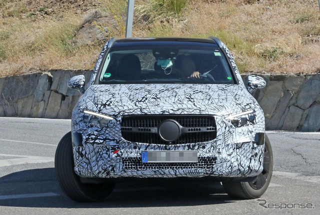 メルセデスベンツ GLC 次期型プロトタイプ(スクープ写真)