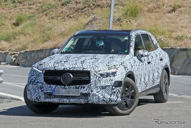 メルセデスベンツ GLC 次期型プロトタイプ(スクープ写真)