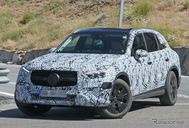 メルセデスベンツ GLC 次期型プロトタイプ(スクープ写真)