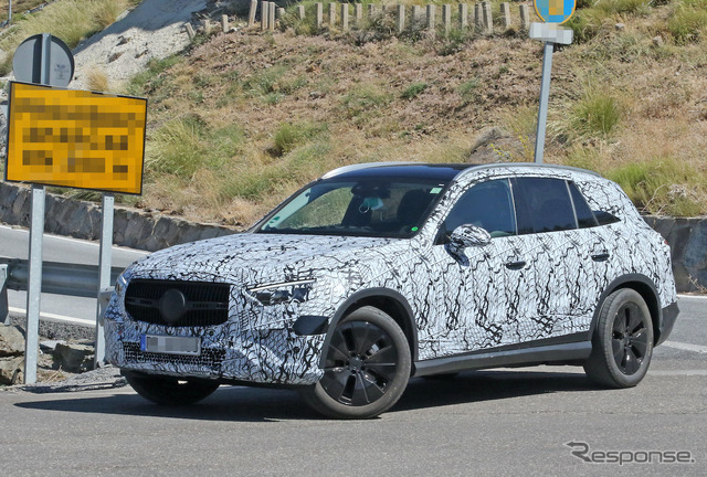 メルセデスベンツ GLC 次期型プロトタイプ(スクープ写真)