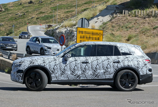 メルセデスベンツ GLC 次期型プロトタイプ(スクープ写真)