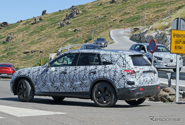 メルセデスベンツ GLC 次期型プロトタイプ(スクープ写真)
