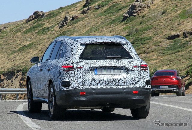 メルセデスベンツ GLC 次期型プロトタイプ(スクープ写真)