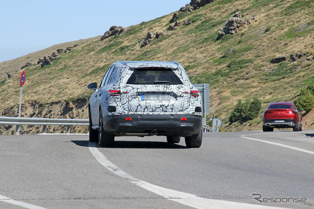 メルセデスベンツ GLC 次期型プロトタイプ(スクープ写真)