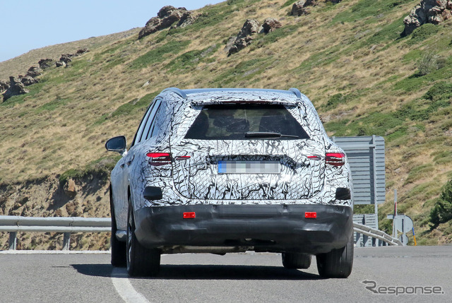 メルセデスベンツ GLC 次期型プロトタイプ(スクープ写真)