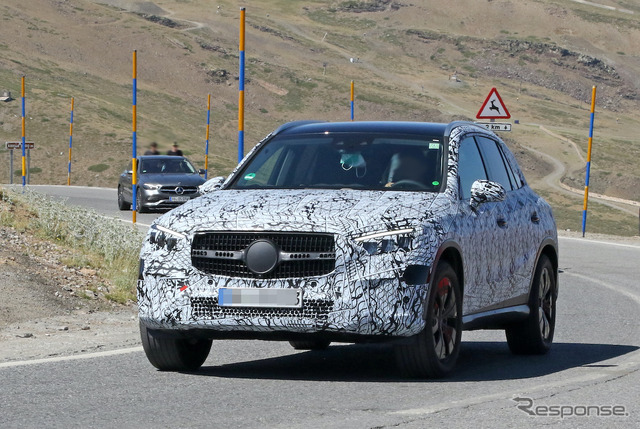 メルセデスベンツ GLC 次期型プロトタイプ(スクープ写真)