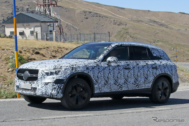 メルセデスベンツ GLC 次期型プロトタイプ(スクープ写真)